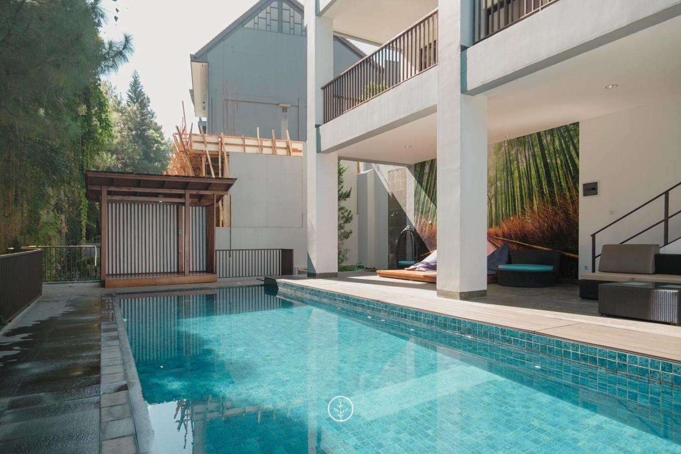 Narwastu Hill View Villa 6 Bedrooms With A Private Swimming Pool Bandung Ngoại thất bức ảnh